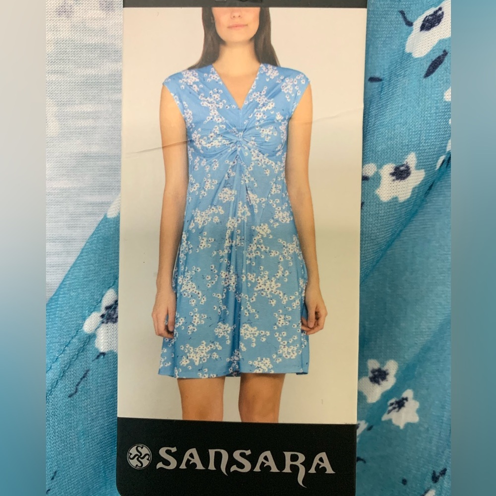 NWT soft floral dress XXL